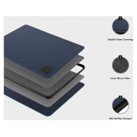 Uniq Dfender cover for a 16" laptop - gray