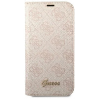 Guess GUBKP14LHG4SHP iPhone 14 Pro 6.1 "pink / pink book 4G Vintage Gold Logo