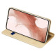 Dux Ducis Skin Pro Case for Samsung Galaxy S23+ Flip Card Wallet Stand Gold