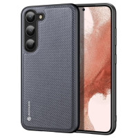 Dux Ducis Fino case Samsung Galaxy S23+ cover with silicone frame gray