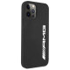 Mercedes AMG Silicone Big Logo case for iPhone 12 Pro Max - black