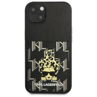 Karl Lagerfeld Karlimals Cardslot case for iPhone 13 - black