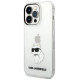 Karl Lagerfeld KLHCP14XHNCHTCT iPhone 14 Pro Max 6.7" transparent hardcase Ikonik Choupette