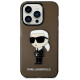 Karl Lagerfeld Ikonik Karl case for iPhone 14 Pro Max - black