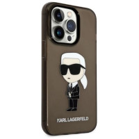 Karl Lagerfeld Ikonik Karl case for iPhone 14 Pro Max - black