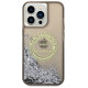 Karl Lagerfeld Liquid Glitter RSG case for iPhone 14 Pro Max - black