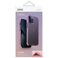 Uniq Combat Duo case for iPhone 14 Pro Max - lilac and pink