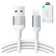Joyroom Extraordinary Series A10 USB-A / Lightning 2.4A cable 1.2 m - white