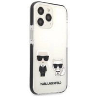 Karl Lagerfeld KLHCP13LTPEKCW iPhone 13 Pro / 13 6.1" hardcase white/white Karl&Choupette