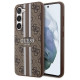 Guess GUHCS23SP4RPSW S23 S911 brown/brown hardcase 4G Printed Stripe