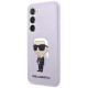 Karl Lagerfeld KLHCS23MSNIKBCU S23+ S916 hardcase purple/purple Silicone Ikonik