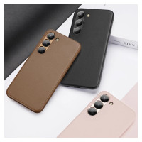 Dux Ducis Grit case for Samsung Galaxy S23+ elegant case made of artificial leather black