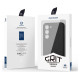 Dux Ducis Grit case for Samsung Galaxy S23+ elegant case made of artificial leather black