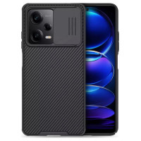 Nillkin CamShield Pro Case Case for Xiaomi Redmi Note 12 Pro / Poco X5 Pro 5G Cover with Camera Protector Black
