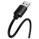 Baseus USB 2.0 extension cable 1.5m Baseus AirJoy Series - black