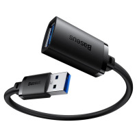 Baseus USB 2.0 extension cable 1.5m Baseus AirJoy Series - black