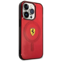 Ferrari FEHMP14LUKR iPhone 14 Pro 6.1" red/red hardcase Translucent Magsafe