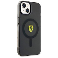 Ferrari FEHMP14MURKK iPhone 14 Plus 6.7" black/black hardcase Translucent Magsafe