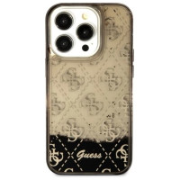 Guess GUHCP14LLC4PSGK iPhone 14 Pro 6.1" black/black hardcase Liquid Glitter 4G Transculent