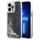 Guess GUHCP14XLCSGSGK iPhone 14 Pro Max 6.7" black/black hardcase Liquid Glitter Marble
