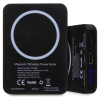 Karl Lagerfeld Inductive power bank KLPBMKIOTTGK 5W 3000mAh black/black Ikonik MagSafe