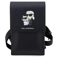 Karl Lagerfeld Handbag KLWBSAKCPMK black/black Saffiano Karl & Choupette