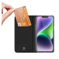 Dux Ducis Skin Pro Wallet Case for iPhone 15 Plus - Black