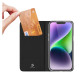 Dux Ducis Skin Pro Wallet Case for iPhone 15 Plus - Black