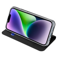 Dux Ducis Skin Pro Wallet Case for iPhone 15 Plus - Black