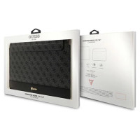 Guess 4G Stripe Metal Logo case for 14" laptop - black