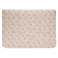 Guess 4G Stripe Metal Logo case for a 14" laptop - pink
