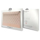 Guess 4G Stripe Metal Logo case for a 14" laptop - pink