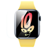 Baseus Set of 2x Baseus NanoCrystal protective film for Apple Watch 4/5/6/SE/SE 2 44mm + mounting kit - transparent