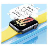 Baseus Set of 2x Baseus NanoCrystal protective film for Apple Watch 4/5/6/SE/SE 2 44mm + mounting kit - transparent