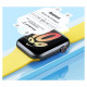Baseus Set of 2x Baseus NanoCrystal protective film for Apple Watch 4/5/6/SE/SE 2 44mm + mounting kit - transparent