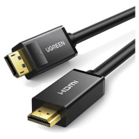Ugreen DisplayPort - HDMI cable Ugreen DP101 4K 3m - black
