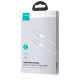 Joyroom Light-Speed ​​Series S-A25 USB-C / USB-C cable 100W 1.2m - white