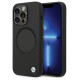 BMW BMHMP14XSILBK2 case for iPhone 14 Pro Max 6.7" - black Signature Liquid Silicone MagSafe