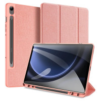 Dux Ducis Domo eco-leather case with stand for Samsung Tab S9 FE+ - pink