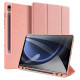 Dux Ducis Domo eco-leather case with stand for Samsung Tab S9 FE+ - pink