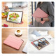 Dux Ducis Domo eco-leather case with stand for Samsung Tab S9 FE+ - pink