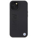 BMW Leather Hot Stamp case for iPhone 15 - black