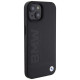 BMW MagSafe Leather Hot Stamp case for iPhone 15 Plus - black