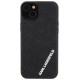 Karl Lagerfeld 3D Rubber Multi Logo case for iPhone 15 Plus - black