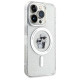 Karl Lagerfeld Karl&Choupette Glitter MagSafe case for iPhone 15 Pro - transparent
