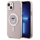 Karl Lagerfeld IML Choupette MagSafe case for iPhone 15 Plus - pink
