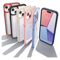 Spigen Crystal Hybrid iPhone 15 Plus Case - Clear Blue