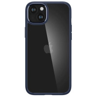 Spigen Crystal Hybrid iPhone 15 Plus Case - Clear Blue