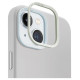 Uniq Lino Hue Magclick Charging case for iPhone 15 - light gray