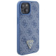 Guess GUHCP15SP4TDSCPB iPhone 15 6.1" blue/blue hardcase Crossbody 4G Metal Logo